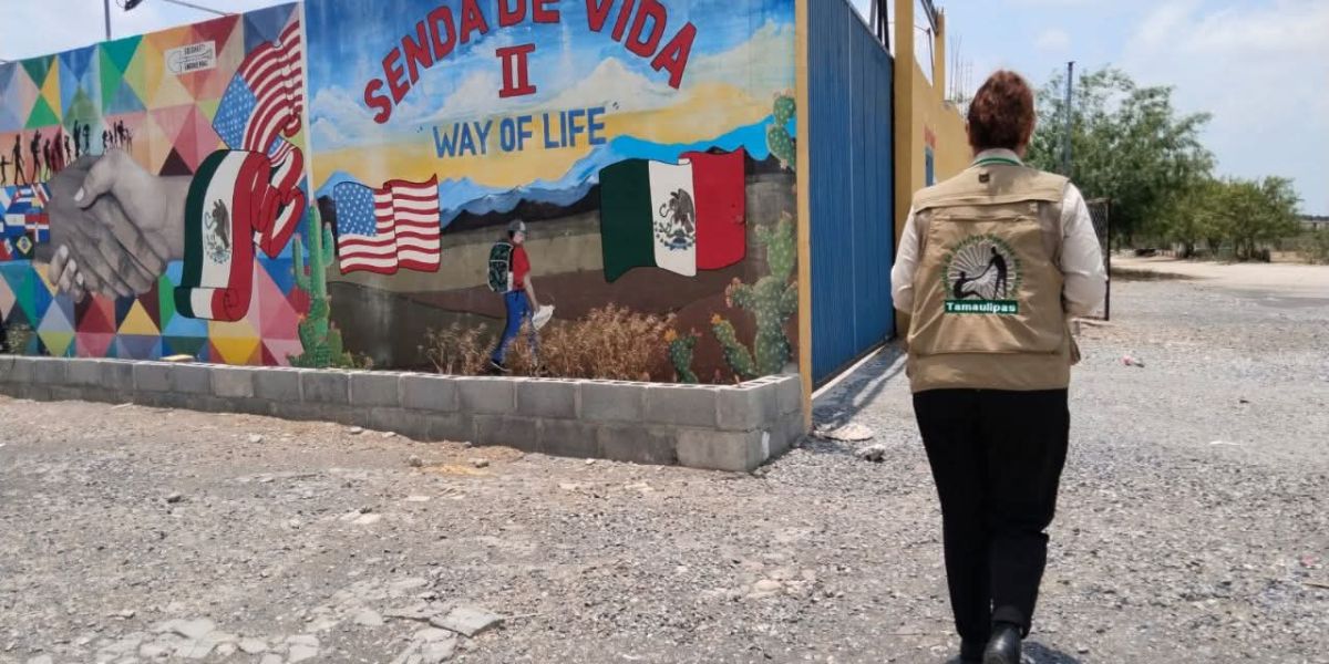 Vigilan trato a familias migrantes en refugios de Tamaulipas