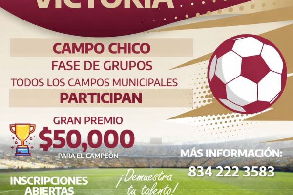 Tendrá Victoria Súper Liga de Fútbol