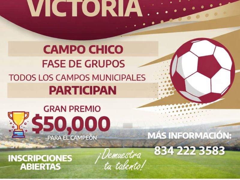 Tendrá Victoria Súper Liga de Fútbol