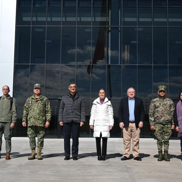 Inaugura presidenta la Agencia Nacional de Aduanas de México en Nuevo Laredo