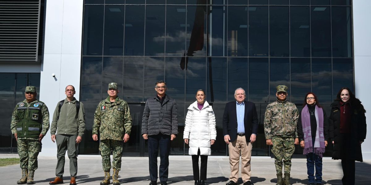 Inaugura presidenta la Agencia Nacional de Aduanas de México en Nuevo Laredo