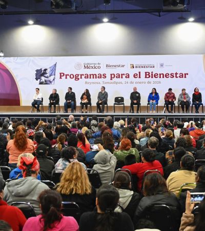Presidenta Claudia Sheinbaum anuncia obras en beneficio de Tamaulipas