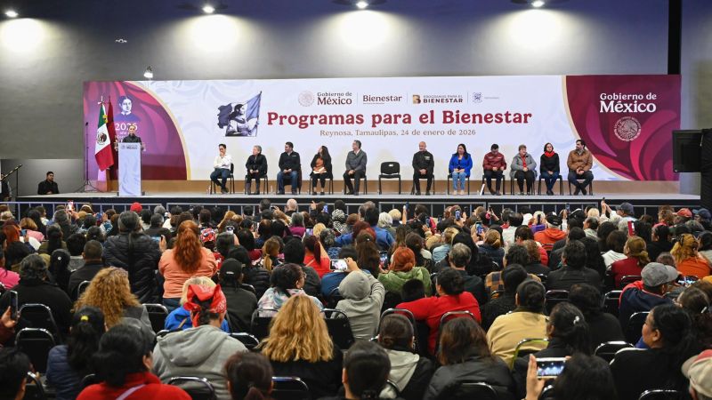 Presidenta Claudia Sheinbaum anuncia obras en beneficio de Tamaulipas