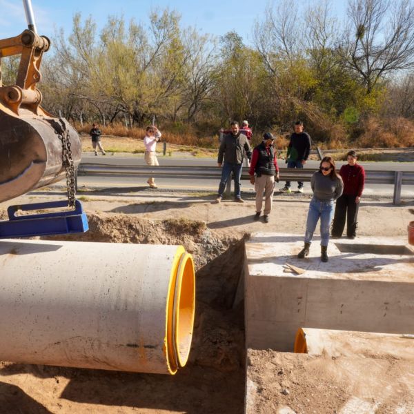 Avanza transformación de infraestructura hídrica con rehabilitación de colector ribereño