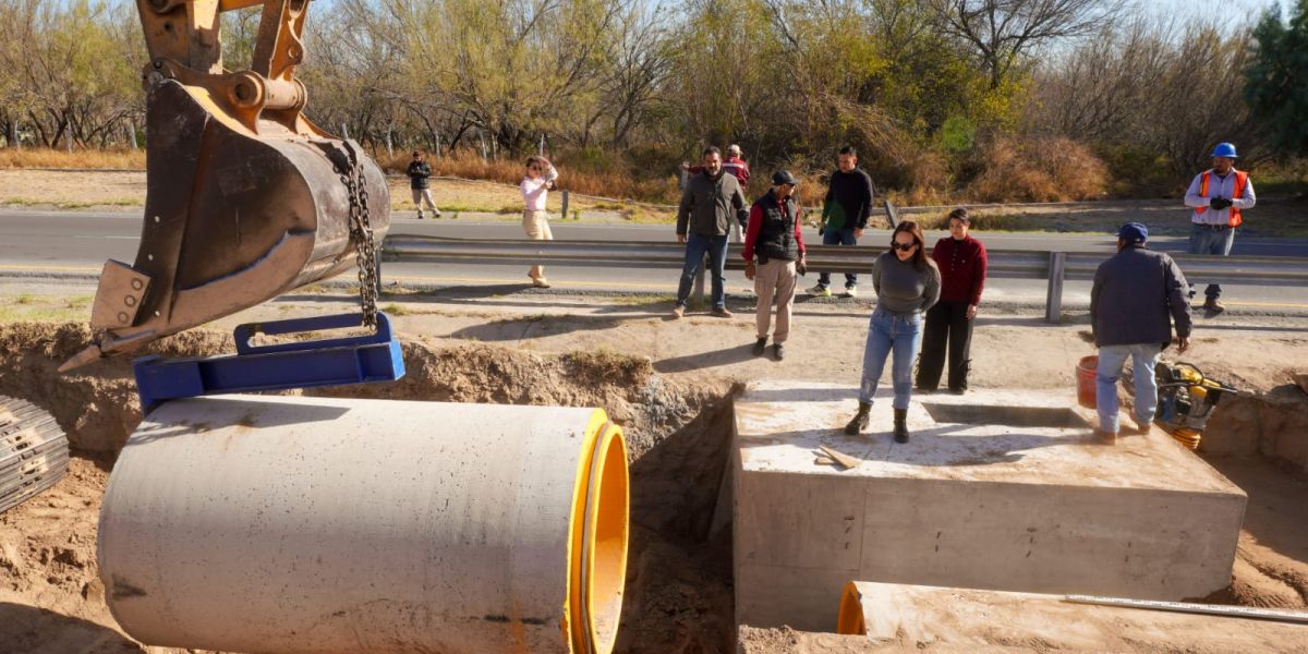 Avanza transformación de infraestructura hídrica con rehabilitación de colector ribereño