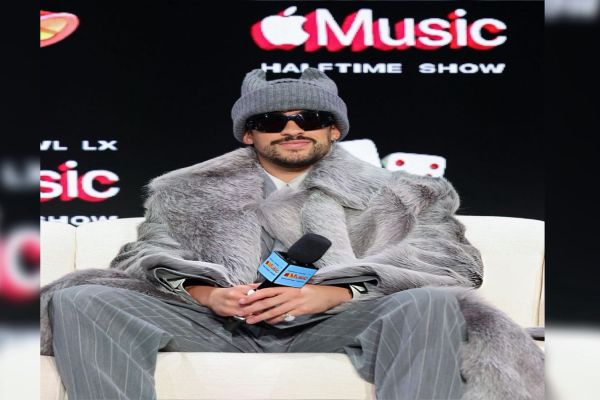 Bad Bunny listo para hacer  historia en el Super Bowl
