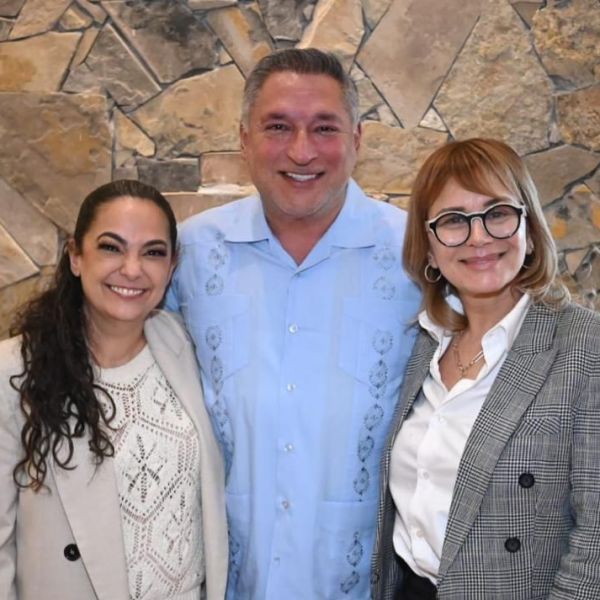 Senadora Olga Sosa y diputada Magaly Deandar se reúnen con el Mayor de McAllen Javier Villalobos para impulsar el puente fronterizo