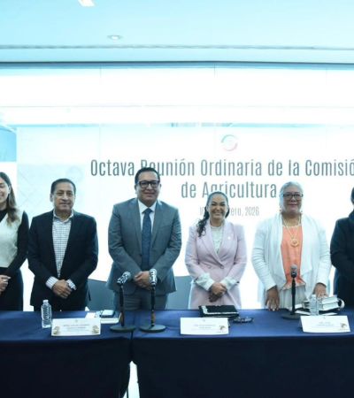 Comisión de Agricultura analiza reforma hídrica que garantiza el derecho humano al agua y da certeza al campo