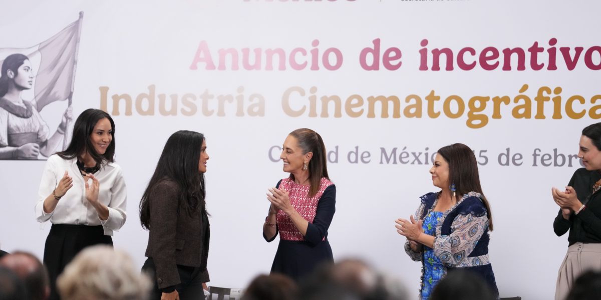 Presidenta Claudia Sheinbaum anuncia Plan Integral de Apoyo al Cine Nacional