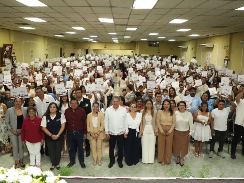Altamira ejemplo a nivel estatal en Matrimonios Colectivos