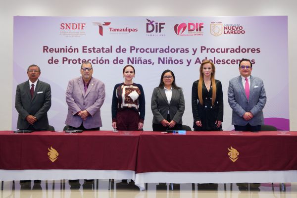 Nuevo Laredo fortalece agenda de protección a la niñez en Tamaulipas al ser sede de la Reunión Estatal de Procuradores