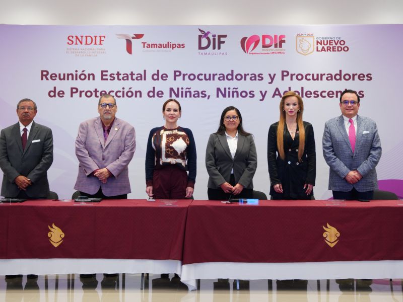 Nuevo Laredo fortalece agenda de protección a la niñez en Tamaulipas al ser sede de la Reunión Estatal de Procuradores