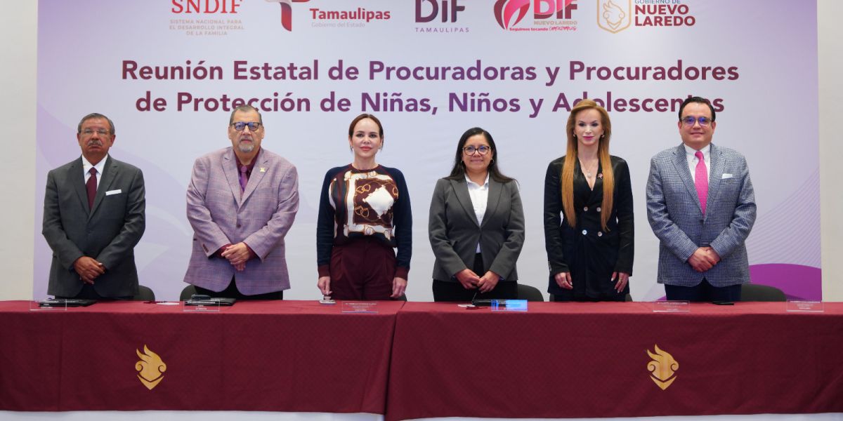 Nuevo Laredo fortalece agenda de protección a la niñez en Tamaulipas al ser sede de la Reunión Estatal de Procuradores