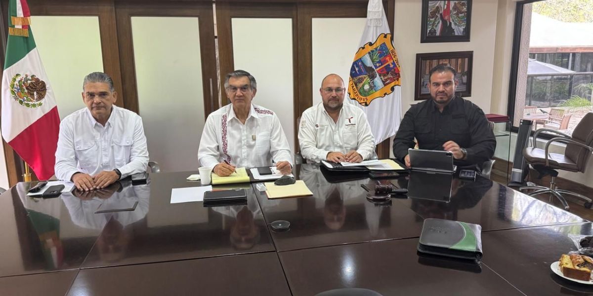 Refuerzan seguridad en Tamaulipas tras hechos violentos en la frontera