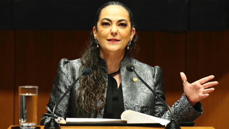 Senadora Olga Sosa presenta iniciativa para sancionar el reclutamiento de personas menores de edad por el crimen organizado con motivo de tráfico de estupefacientes