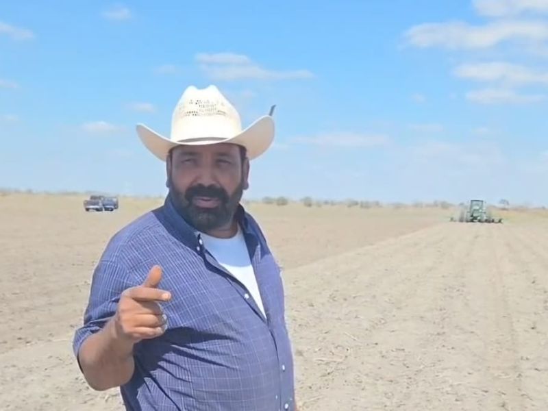 Sembramos sin humedad y quizá sea el último año: productor