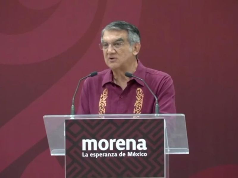 Américo Villarreal lanza mensaje a los adelantados en Morena