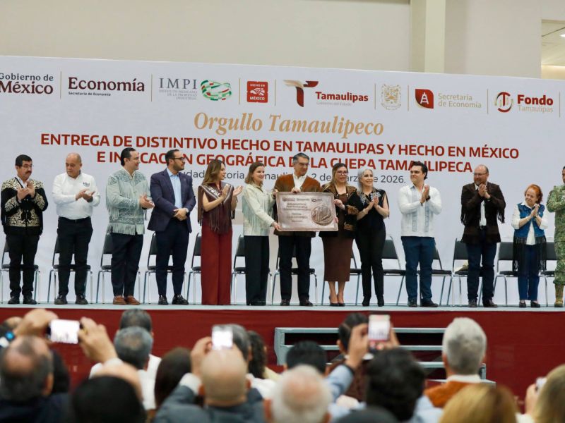 Destaca alcaldesa Carmen Lilia Canturosas indicación geográfica a la cuera tamaulipeca; reconoce iniciativa de gobernador