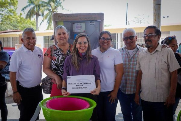 Equipa DIF Tamaulipas desayunadores escolares y comedores comunitarios del estado