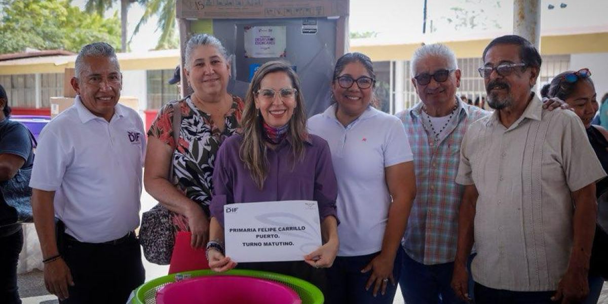 Equipa DIF Tamaulipas desayunadores escolares y comedores comunitarios del estado