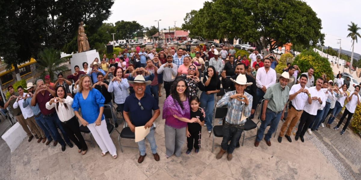 Olga Sosa encabeza asamblea informativa en Llera y destaca respaldo de la Federación