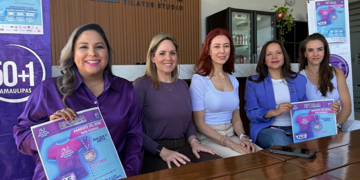 50+1 anuncian carrera 8M; esperan 400 participantes