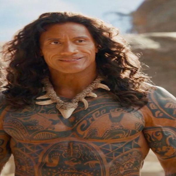 Primer vistazo a Dwayne Johnson  como Maui en live-action de Moana