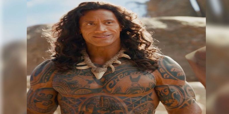 Primer vistazo a Dwayne Johnson  como Maui en live-action de Moana