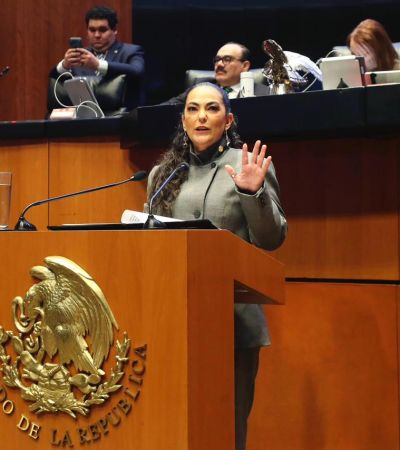 Cuatro reformas aprobadas consolidan a Olga Sosa Ruiz en el Senado