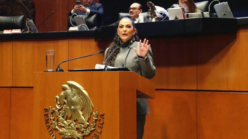 Cuatro reformas aprobadas consolidan a Olga Sosa Ruiz en el Senado