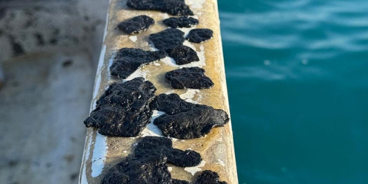 Despliegan operativo de limpieza en La Pesca por presencia de hidrocarburo