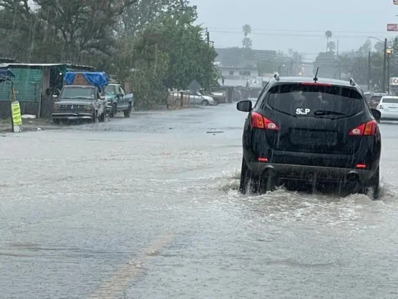 Lluvias intensas y rachas de viento por frente frío 43 en Tamaulipas