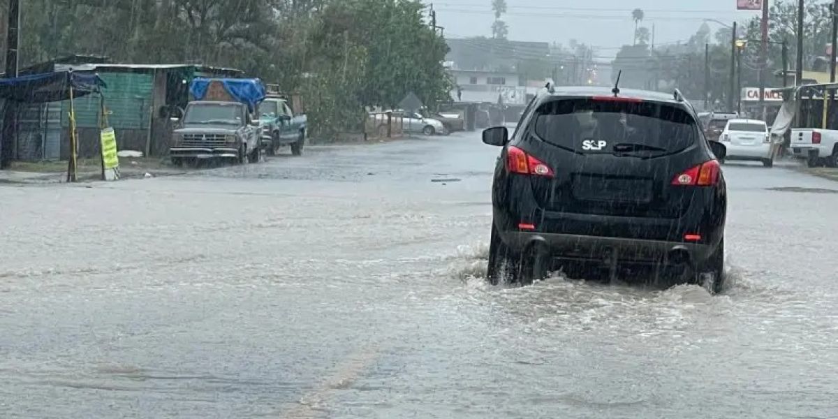 Lluvias intensas y rachas de viento por frente frío 43 en Tamaulipas