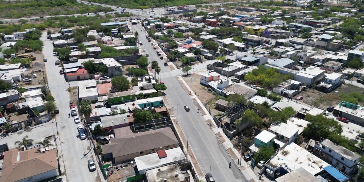 Gobierno municipal transforma con pavimentación las colonias 150 aniversario, Cavazos Lerma y los Álamos
