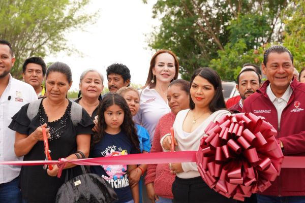 Vecinos de Palmares estrenan calles dignas tras entrega de nuevas obras de repavimentación