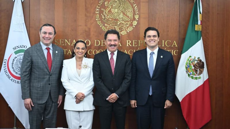 Senado de la República y Congreso de Tamaulipas firman convenio para fortalecer la profesionalización legislativa