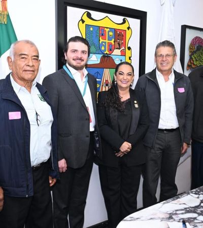 Senadora Olga Sosa recibe a Comité Nacional de la Unión Nacional de Cañeros