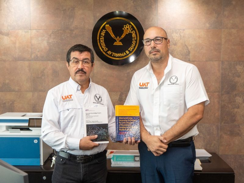 El rector Dámaso Anaya proyecta a la UAT como referente en Inteligencia Artificial en alianza con India