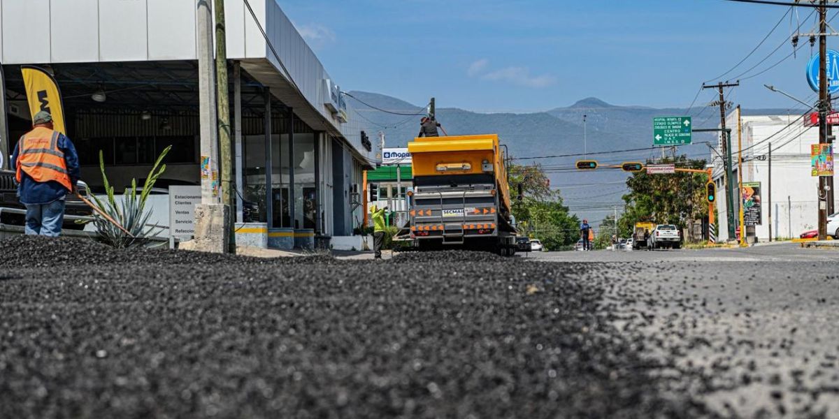 Sin tregua la rehabilitación de calles en Victoria