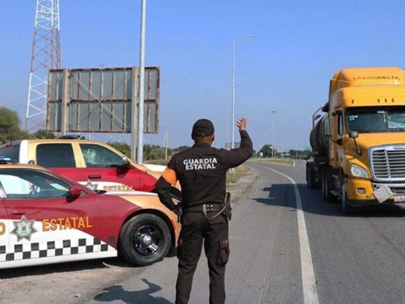Estado toma control vial en Tamaulipas