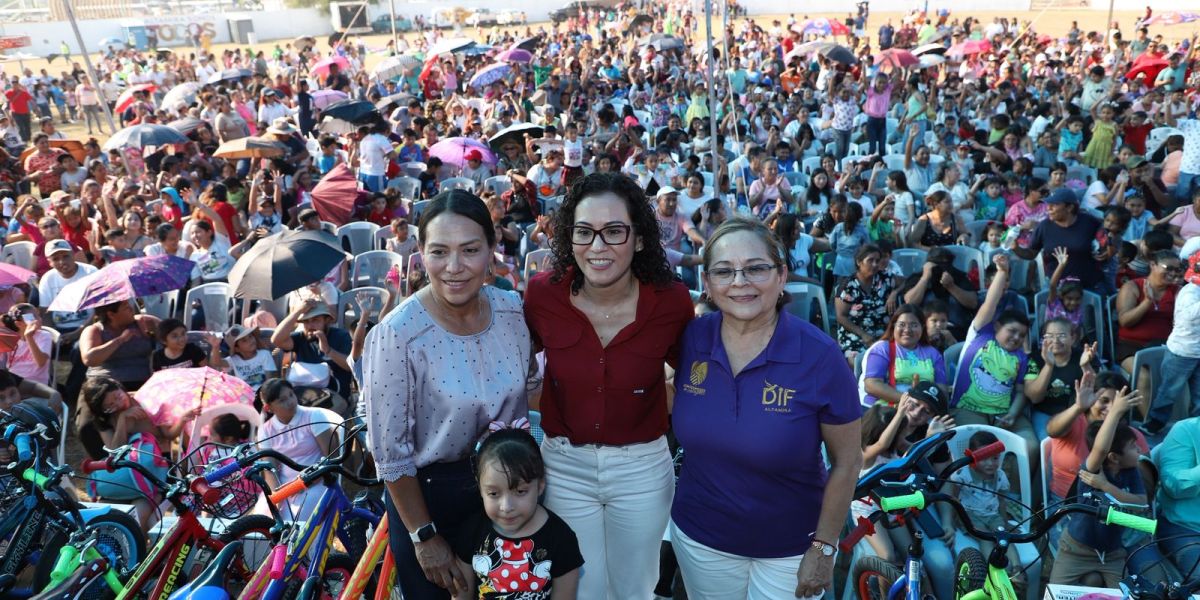Festejan el Día del Niño en Altamira con gran evento familiar