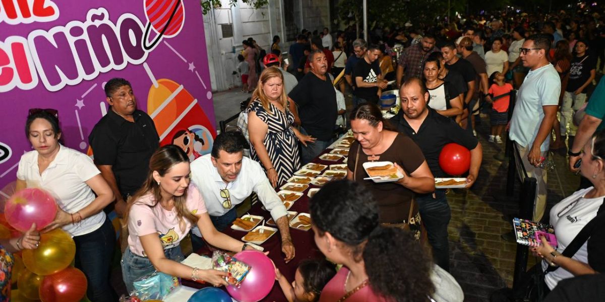 En familia, festejan Lalo y Lucy a la niñez victorense