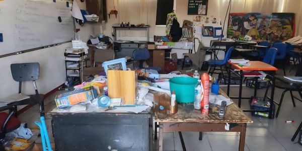 Roban y vandalizan la primaria “Corregidora”