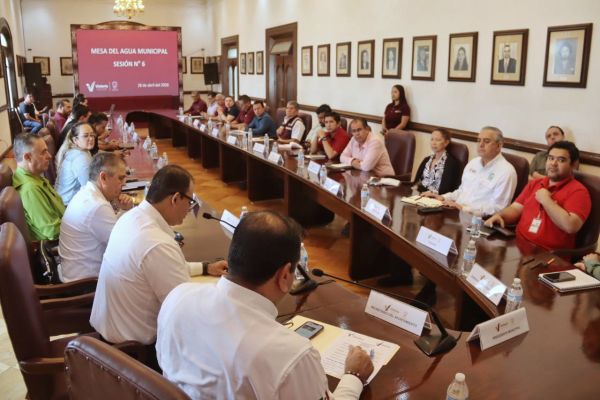 Sesiona Mesa del Agua municipal por ola de calor