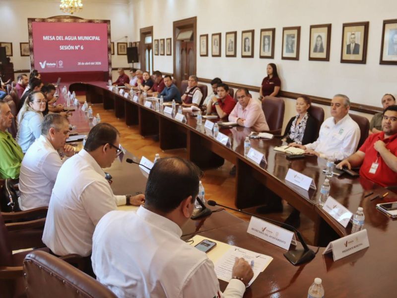 Sesiona Mesa del Agua municipal por ola de calor