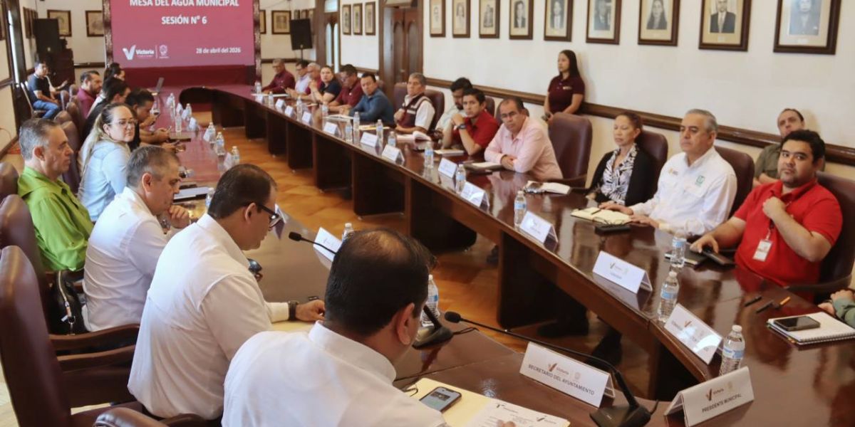Sesiona Mesa del Agua municipal por ola de calor
