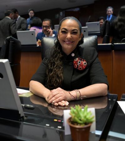 Senadora Olga Sosa presenta iniciativas en materia de accesibilidad cultural y aprovechamiento de libros de texto gratuitos