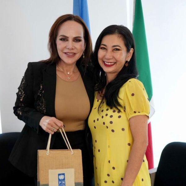 Alcaldesa Carmen Lilia Canturosas realiza alianza estratégica con el programa de naciones unidad para el desarrollo y fortalecimiento agenda de igualdad