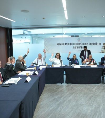 Comisión de Agricultura aprueba dictámenes en materia de desarrollo rural sustentable e igualdad de género