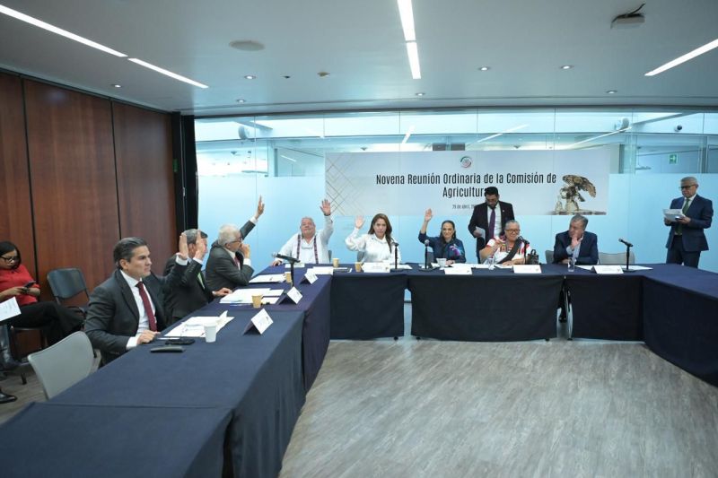 Comisión de Agricultura aprueba dictámenes en materia de desarrollo rural sustentable e igualdad de género